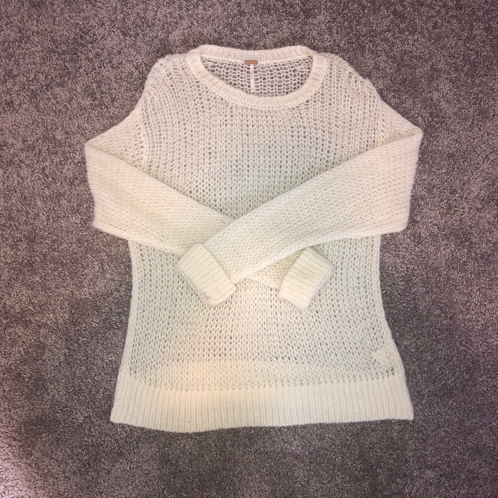 Free People Light and Lofty Alpaca Sweater M - Picture 7 of 9